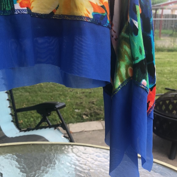 Tropical knit Summer dress - Picture 5 of 8